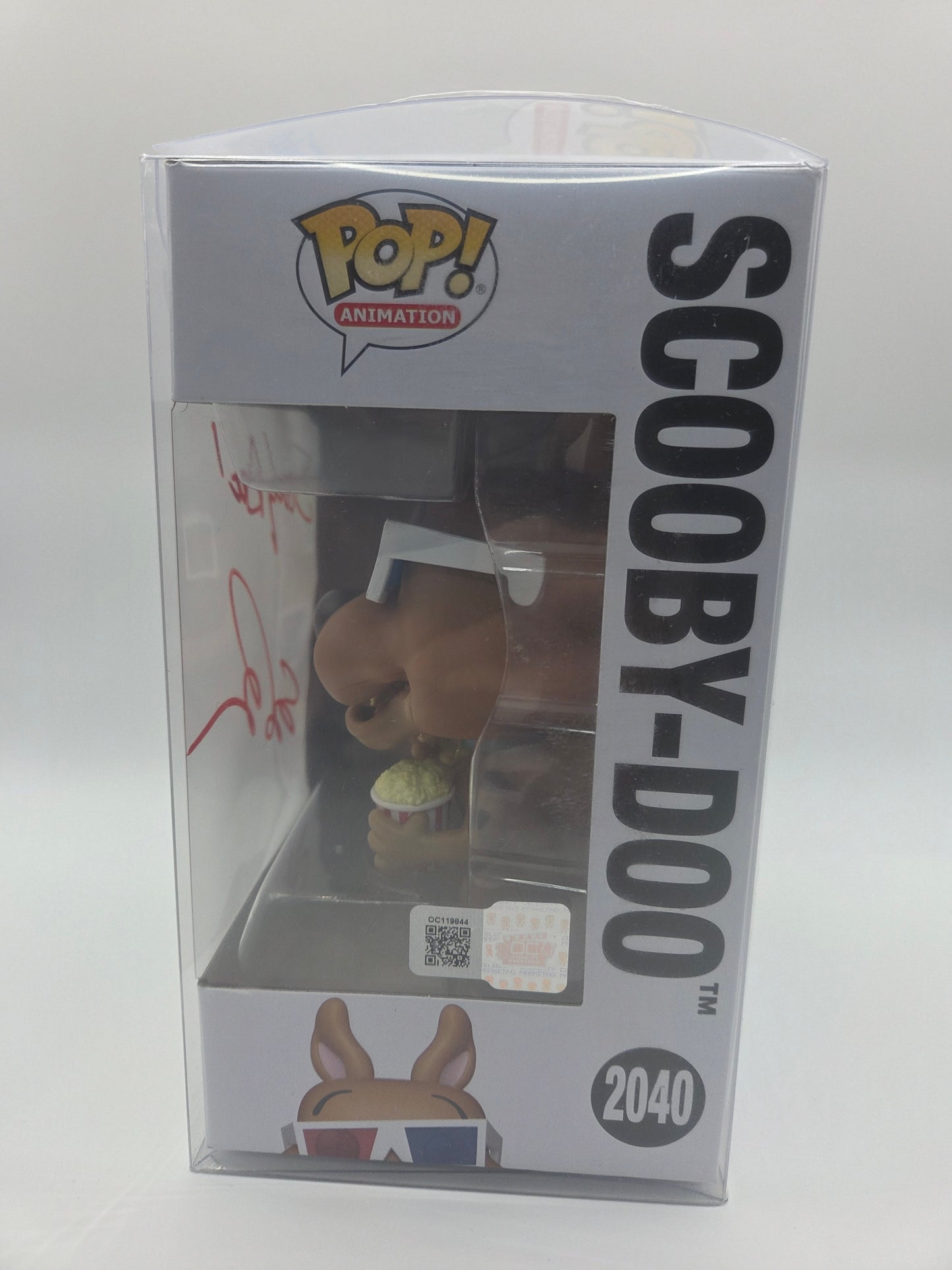 Scooby-doo Funko Pop - Signed By Scott Innes W/ COA
