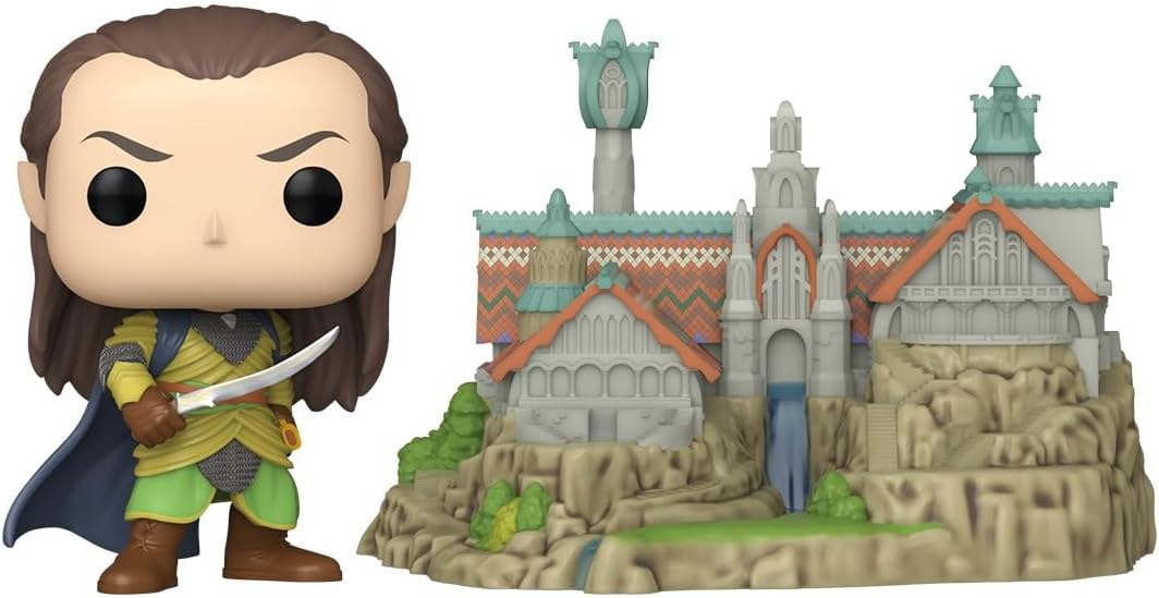 Funko POP! Town: Lord Of the Rings - Elrond & Rivendell