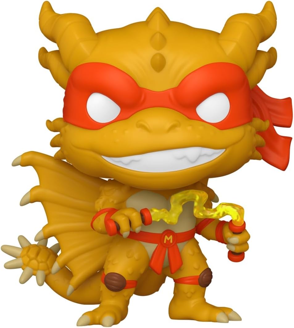 Funko POP! Animation: Godzilla x Teenage Mutant Ninja Turtles - TMNT - Michelangelo as Ghidorah