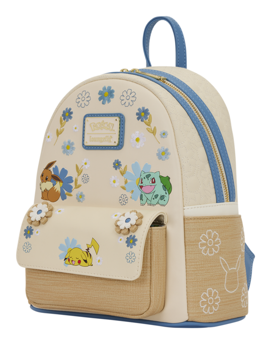 Loungefly - Pokemon Floral Mini Backpack