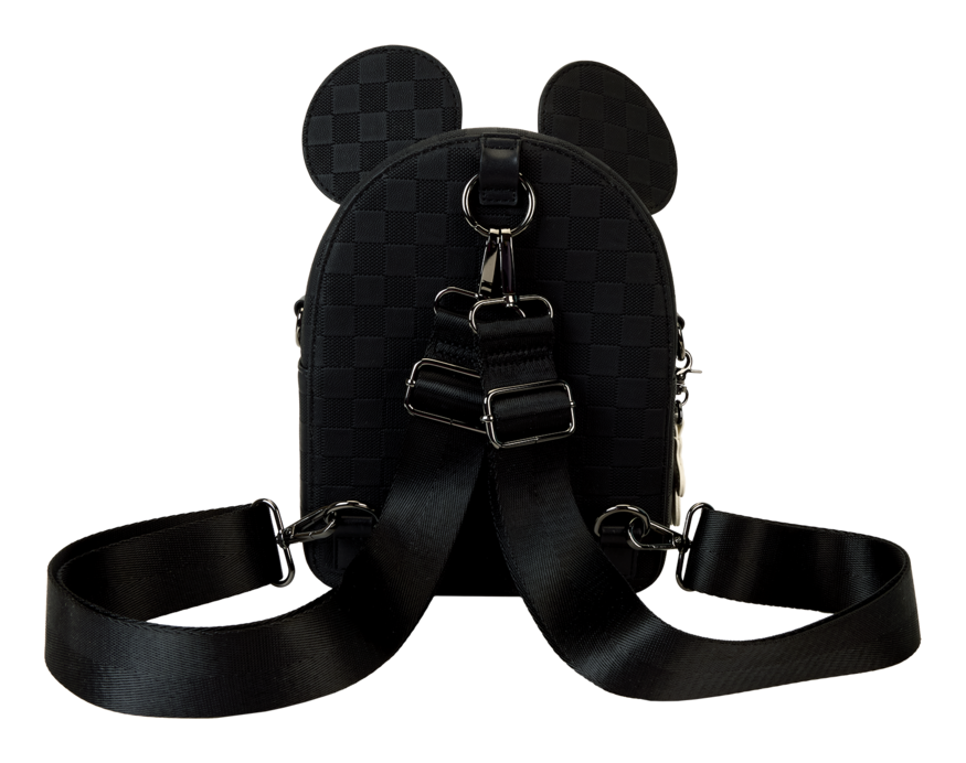 Loungefly - Mickey Ear Evergreen Crossbody Bag (Black)