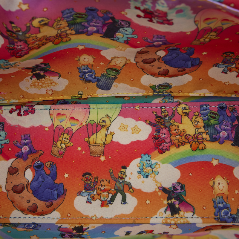 Loungefly - Care Bears x Sesame Street Charm Crossbody Bag