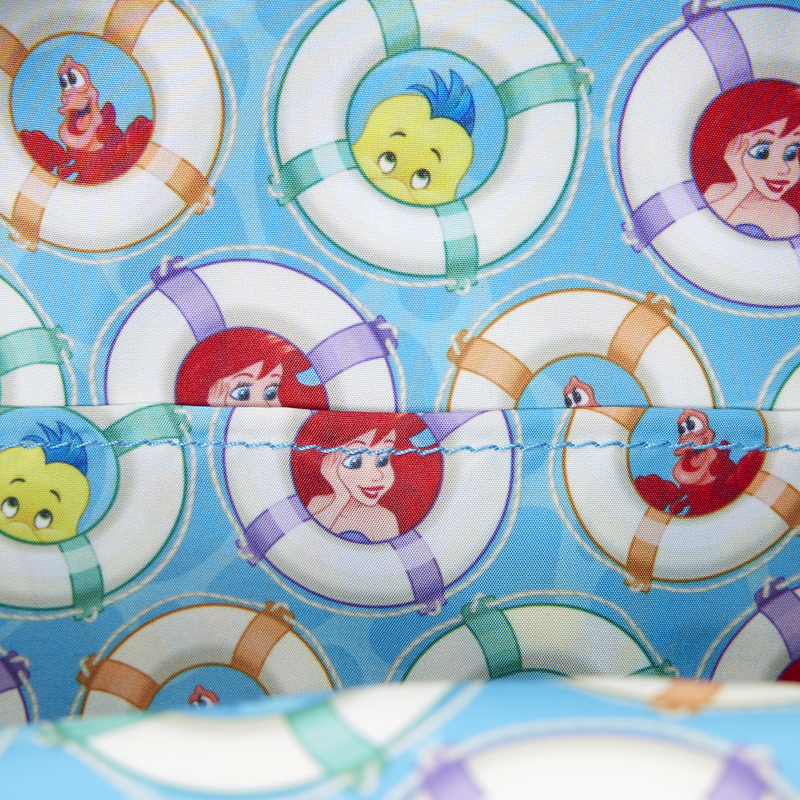 Loungefly - The Little Mermaid Exclusive Ariel, Flounder, & Sebastian Mini Backpack