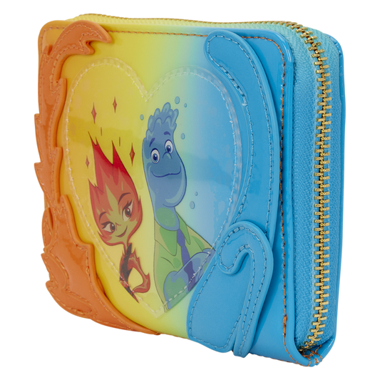 Loungefly - Elemental Wade & Ember Ombre Zip Around Wallet