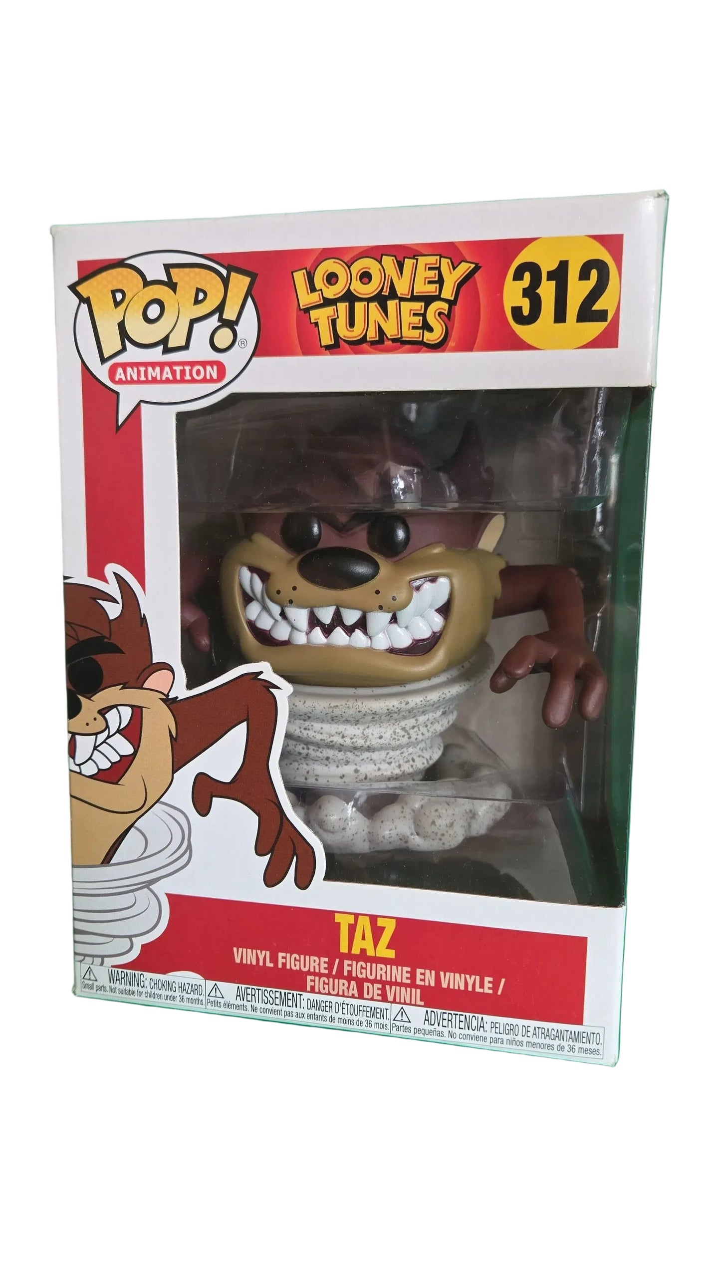 Funko Pop 'Animation' TAZ #312 Looney Tunes Taz