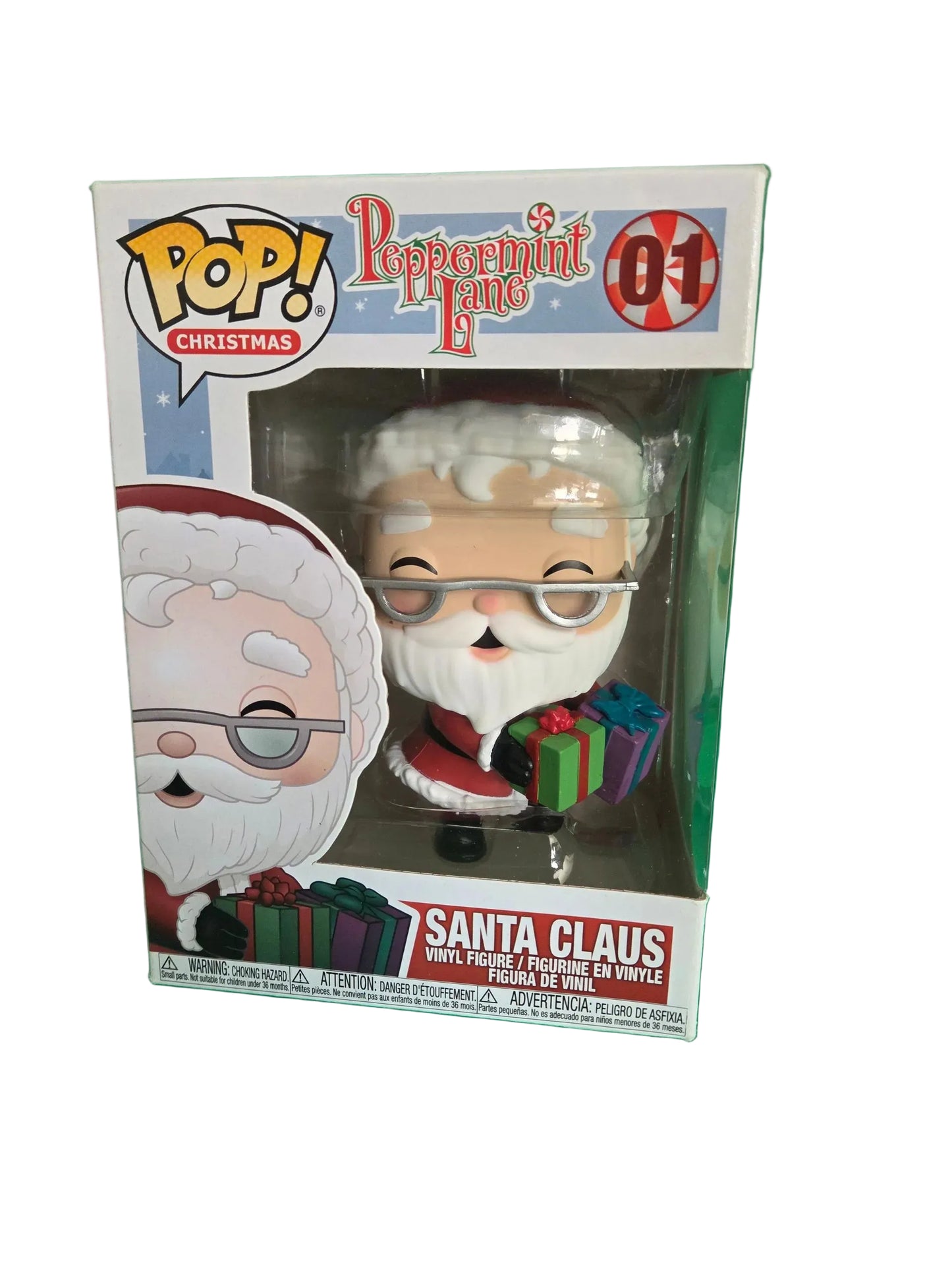 Funko Pop Christmas Peppermint Lane Santa Claus #01