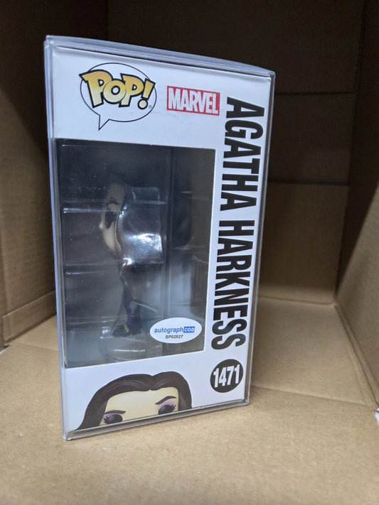 Kathryn Hahn SIGNED Marvel AGATHA HARKNESS FUNKO POP #1471 SWAU