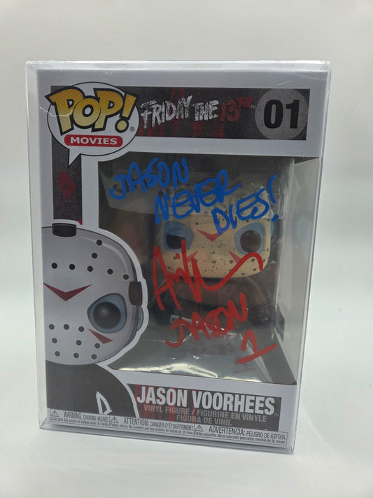 Ari Lehman Signed Jason Voorhees Friday The 13th Funko With COA