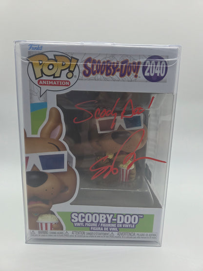Scooby-doo Funko Pop - Signed By Scott Innes W/ COA