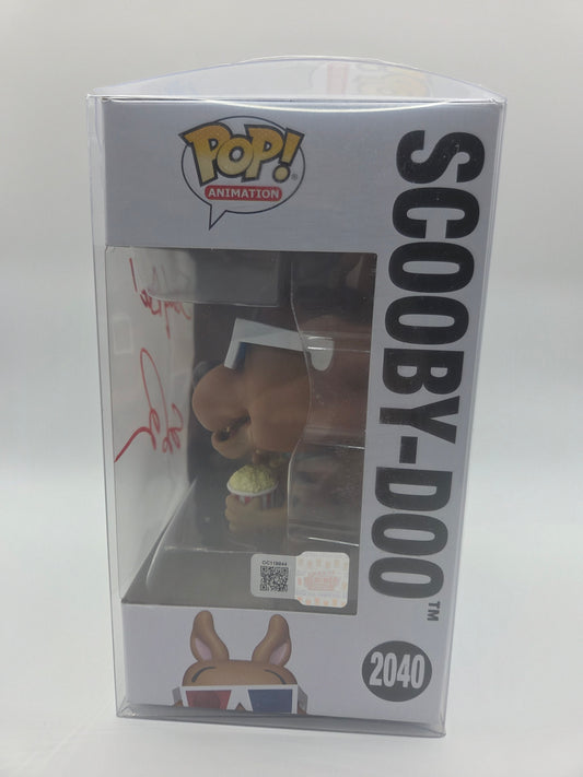 Scooby-doo Funko Pop - Signed By Scott Innes W/ COA