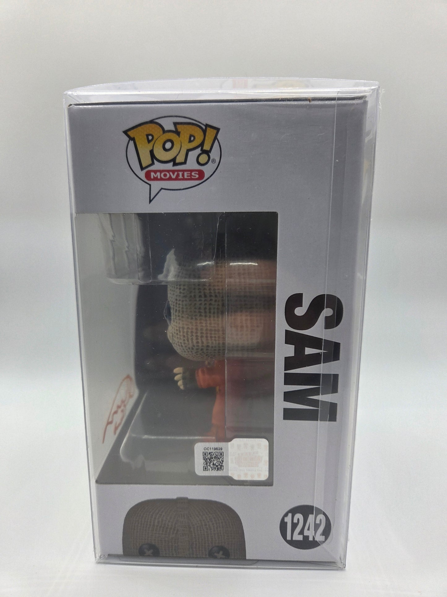 Trick 'r Treat Sam Funko Pop #1242 Signed by Quinn Lord Authentic with COA