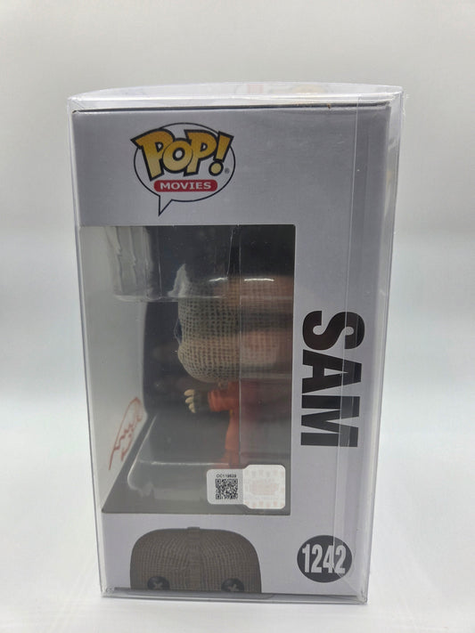 Trick 'r Treat Sam Funko Pop #1242 Signed by Quinn Lord Authentic with COA