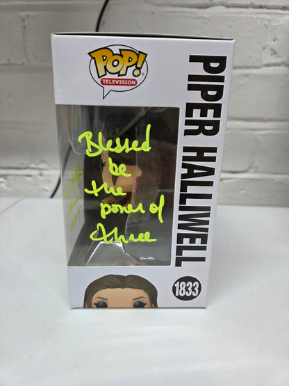 Holly Marie Combs Signed Funko #1833 Television Charmed Piper Halliwell With MCM COA