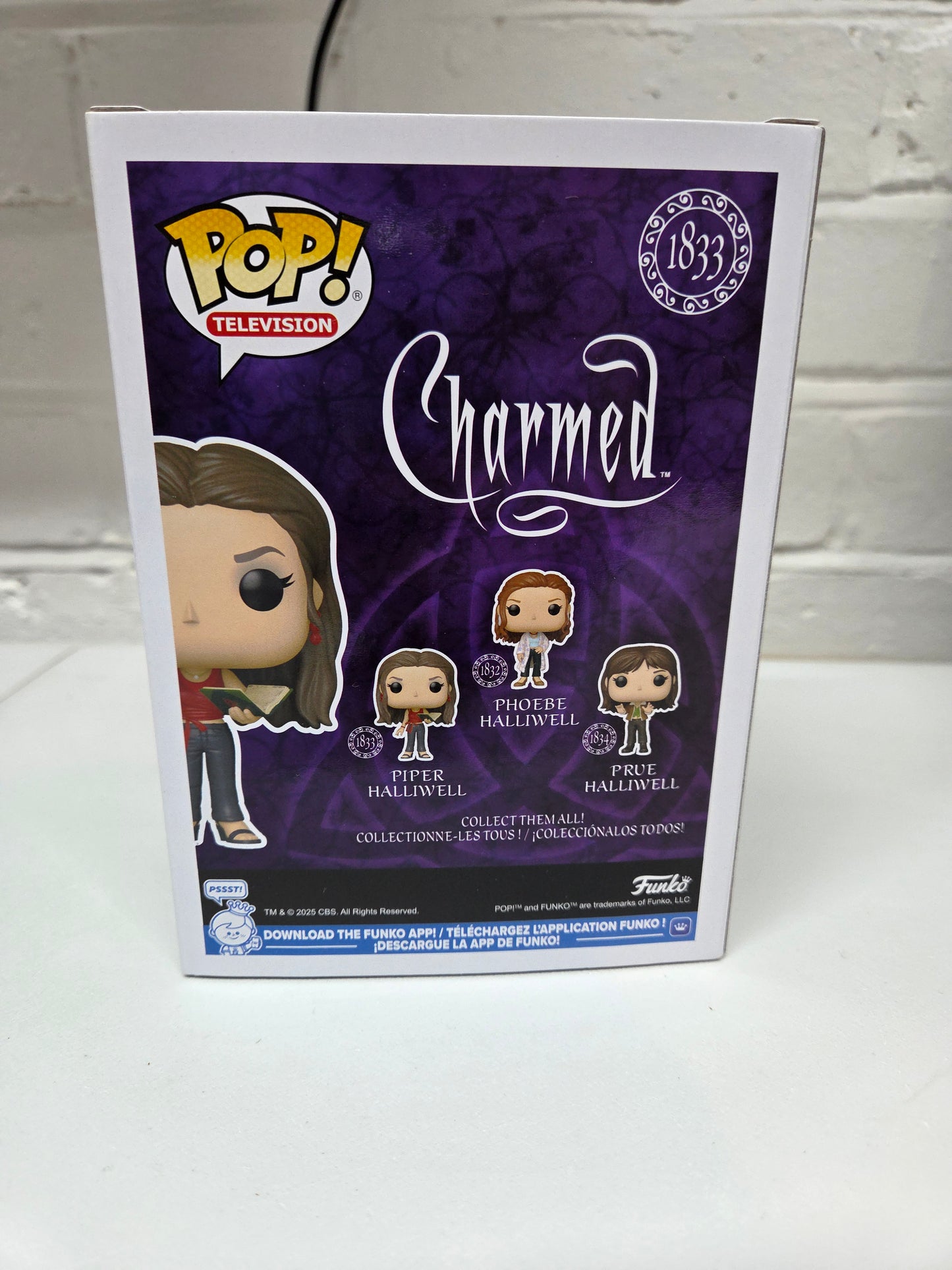 Holly Marie Combs Signed Funko #1833 Television Charmed Piper Halliwell With MCM COA