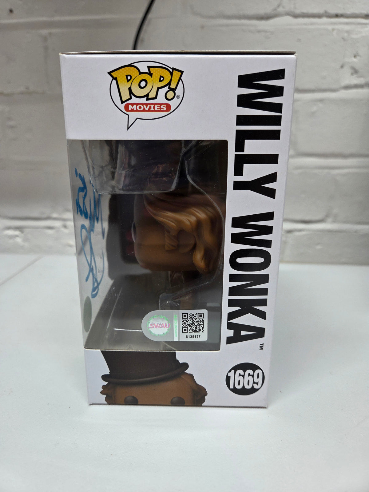 Funko Pop! Willy Wonka #1669 Missi Pyle Signed SWAU COA Scented