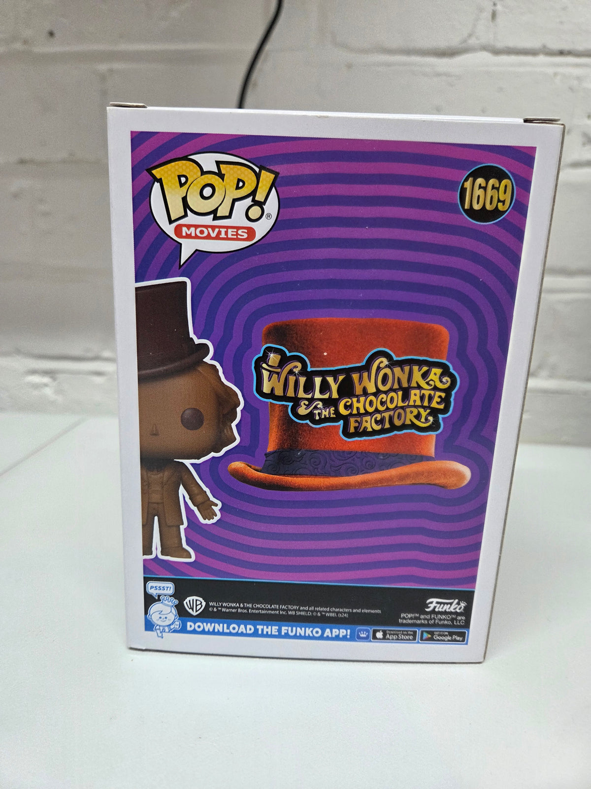 Funko Pop! Willy Wonka #1669 Missi Pyle Signed SWAU COA Scented