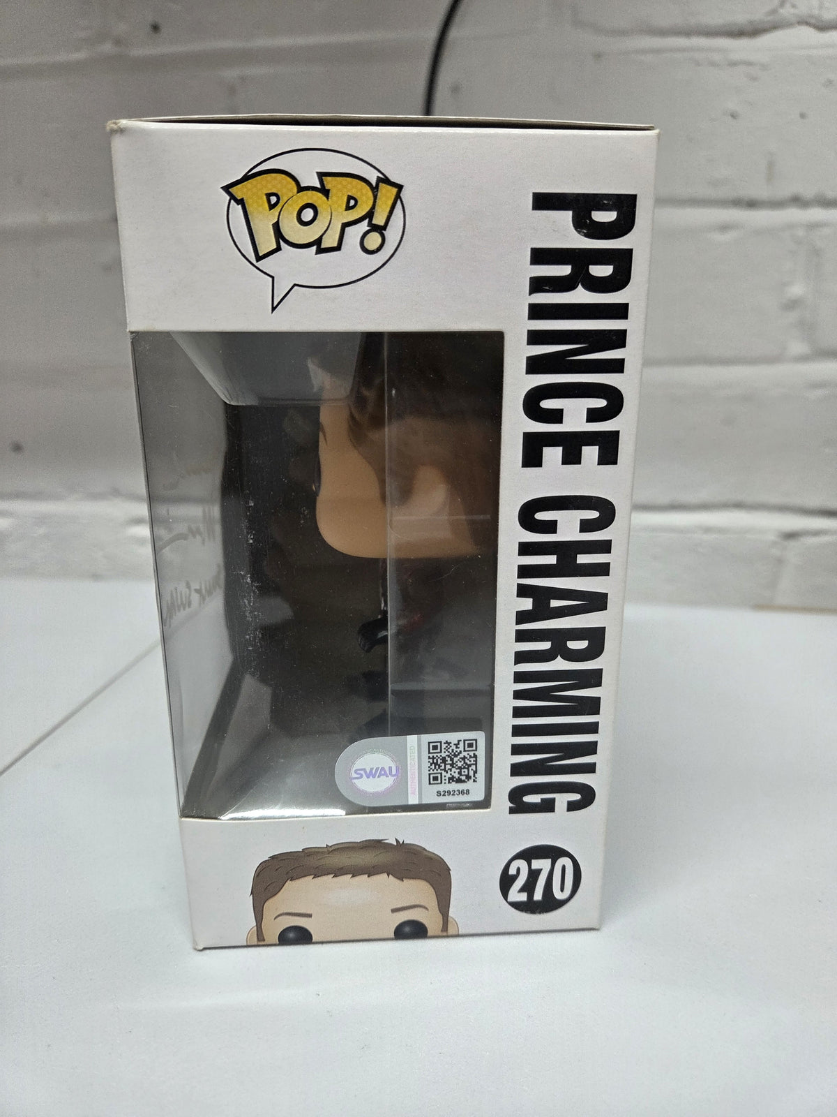 Signed By Emma Swan Funko POP! Prince Charming - with SWAU COA