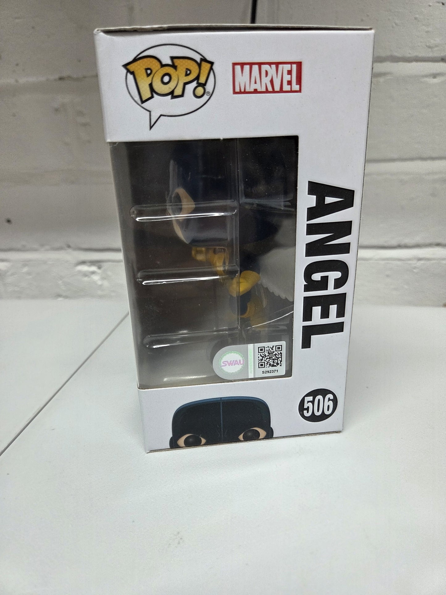 Signed Ben Hardy Funko POP! Marvel - Angel - With SWAU COA