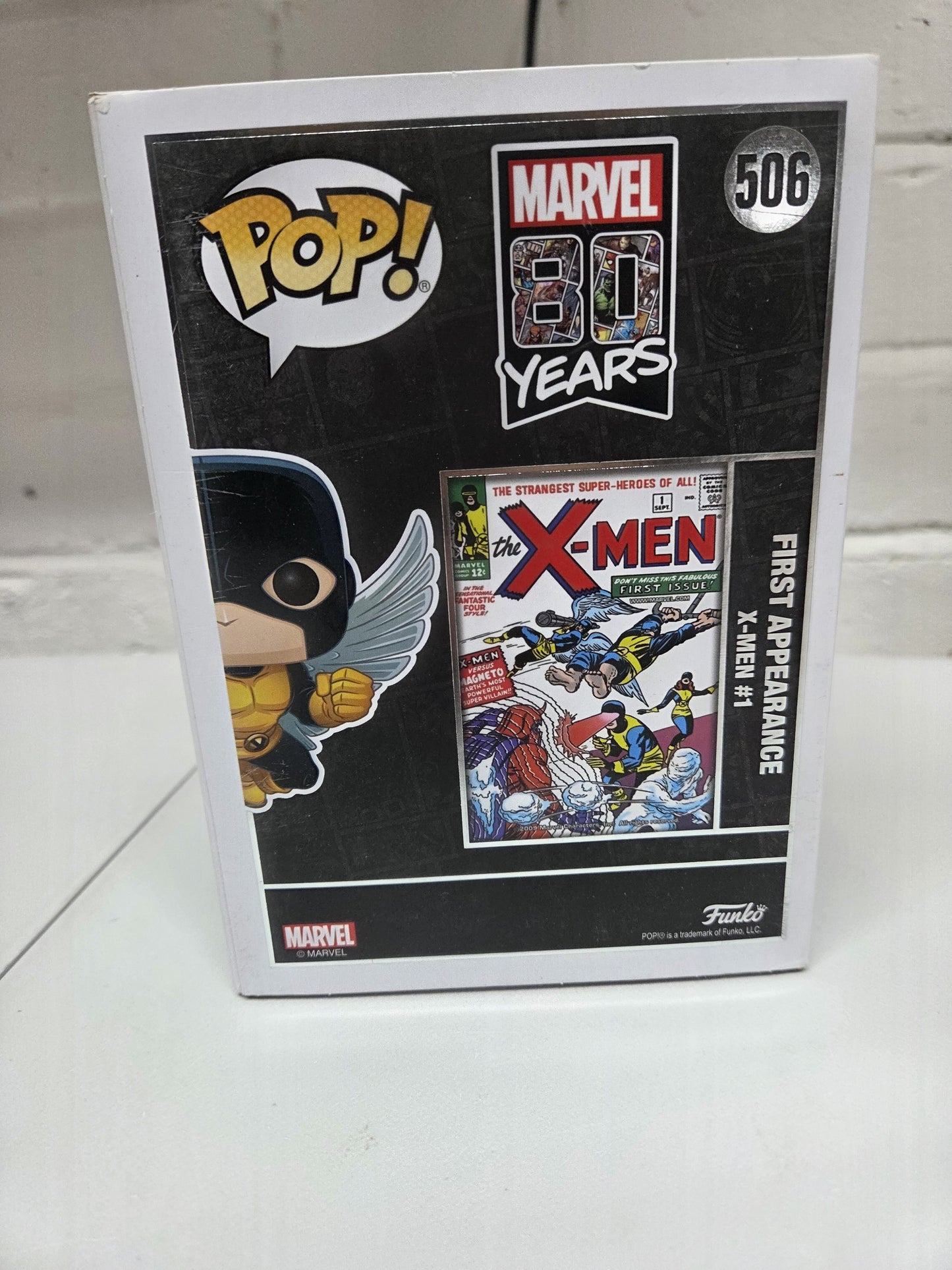 Signed Ben Hardy Funko POP! Marvel - Angel - With SWAU COA