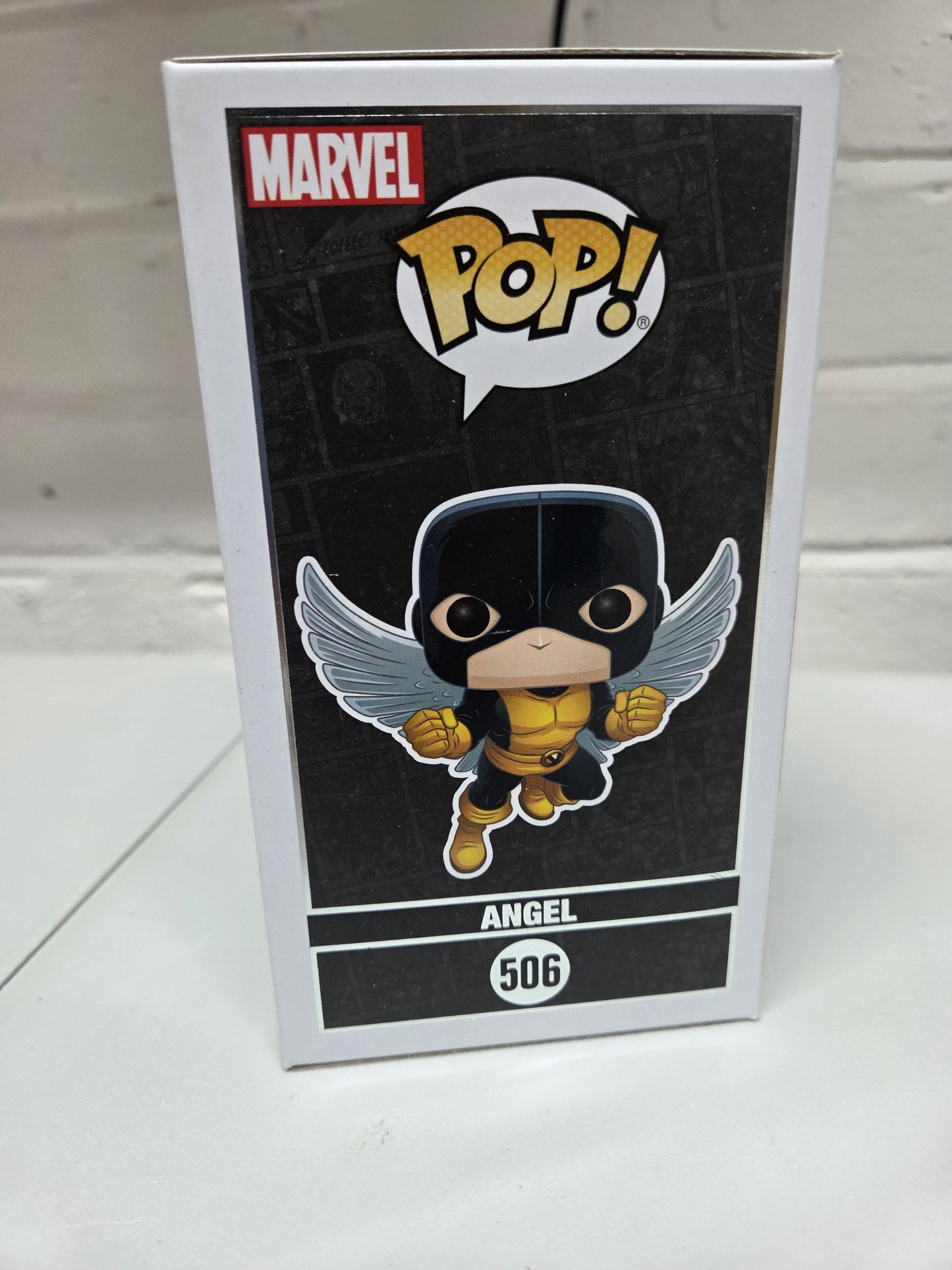 Signed Ben Hardy Funko POP! Marvel - Angel - With SWAU COA