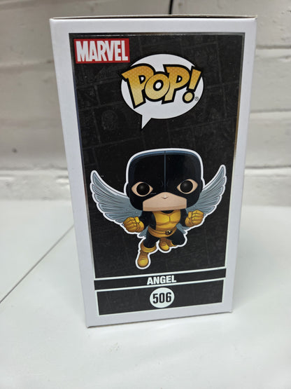 Signed Ben Hardy Funko POP! Marvel - Angel - With SWAU COA
