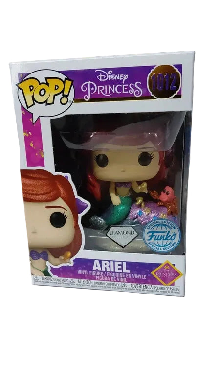 Funko Pop Disney Princess The Little Mermaid Ariel Diamond Glitter #1012