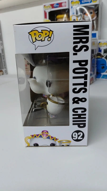 Funko Pop! Disney Beauty and the Beast Mrs. Potts Chip Vinyl Figure #92