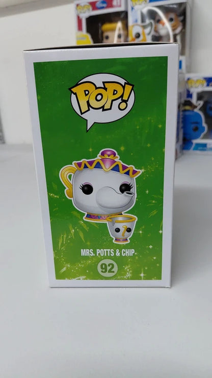 Funko Pop! Disney Beauty and the Beast Mrs. Potts Chip Vinyl Figure #92