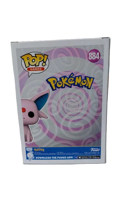Funko POP Vinyl - Games - Pokemon - Espeon - #884 Flocked
