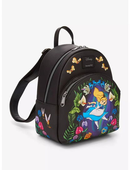 Loungefly Disney Alice In Wonderland Garden Fall Mini Backpack