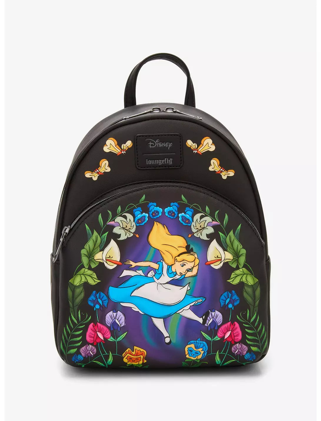 Loungefly Disney Alice In Wonderland Garden Fall Mini Backpack