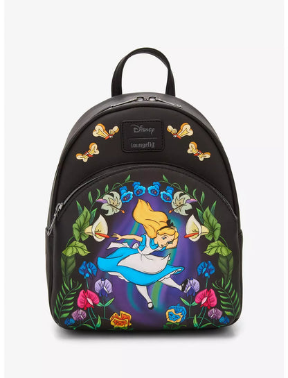 Loungefly Disney Alice In Wonderland Garden Fall Mini Backpack