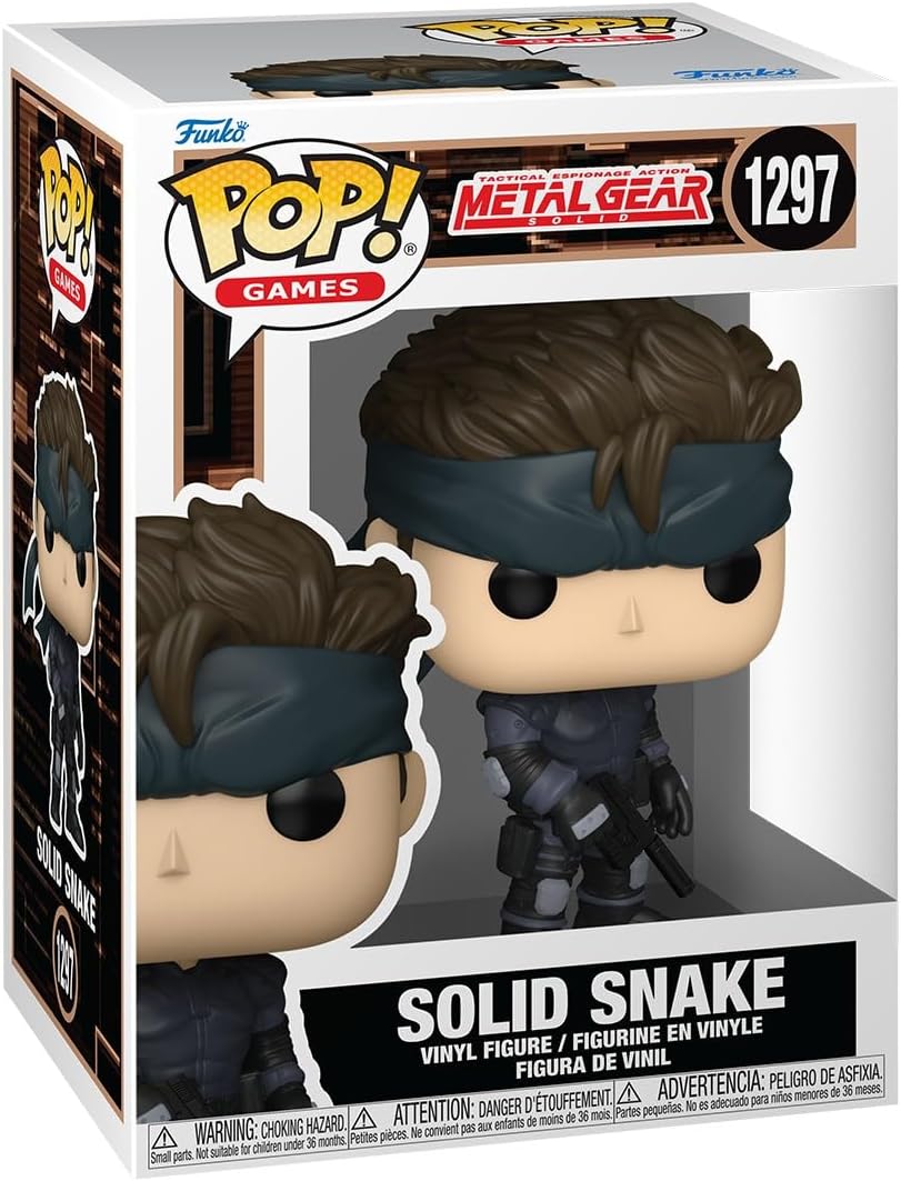 Funko POP! Games: Metal Gear Solid - Solid Snake