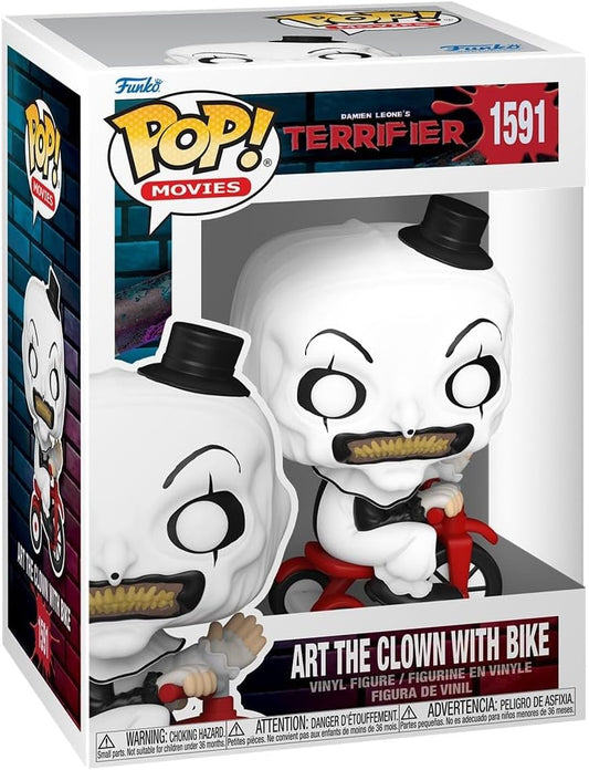 Funko Pop! Movies: Terrifier - Art the Clown With Bike