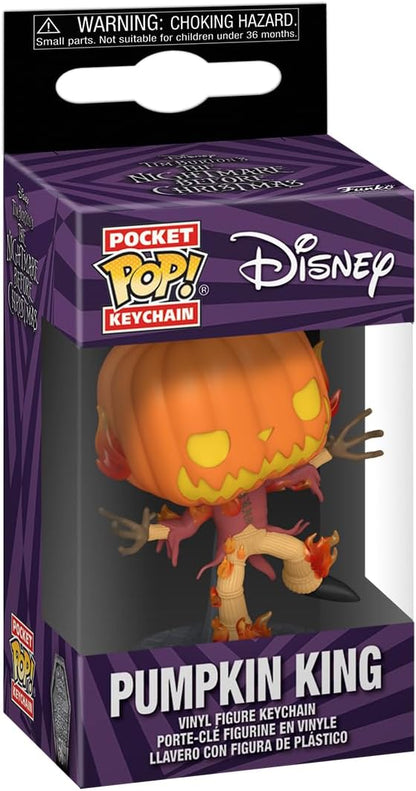 Funko Pop! Keychain: Disney the Nightmare Before Christmas Pumpkin King