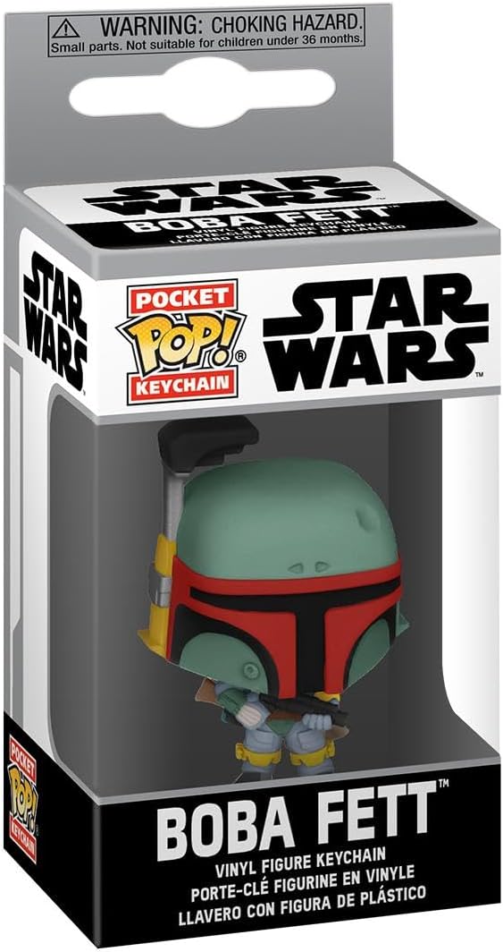 Star Wars The Book of Boba Fett: Boba Fett Funko Pocket Pop! Keychain