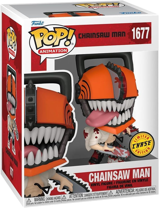 Funko POP Anime: Chainsaw Man - Bloody Chainsaw Man Limited Edition Chase