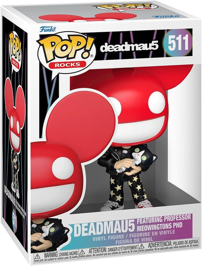 Funko POP! Rocks: Deadmau5 - Deadmau5 with Cat