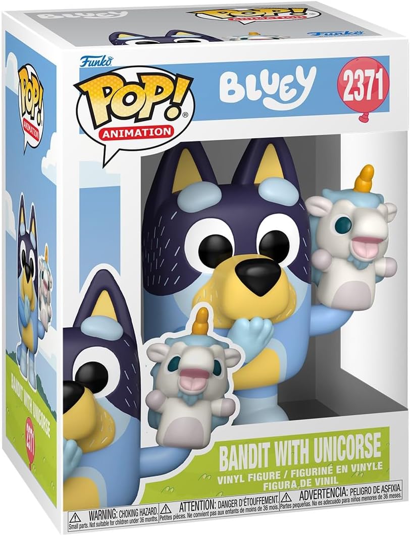 Funko POP! Animation: Bluey - Bandit with Unicourse