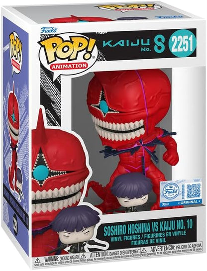 Funko POP! Animation Kaiju No. 8 Soshiro Hoshina vs Kaiju No. 10