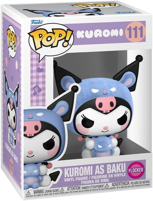 Pop! Animation: Kuromi as Baku Flocked