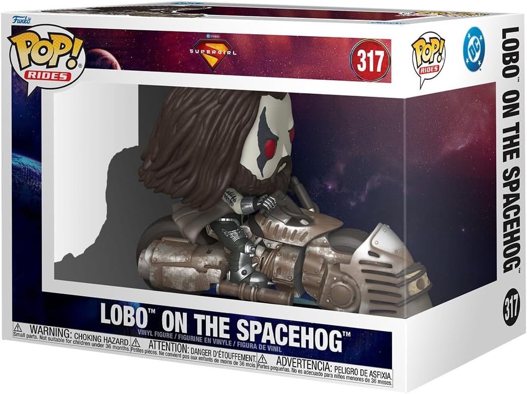 Funko POP! Ride: Supergirl - Lobo on Spacehog