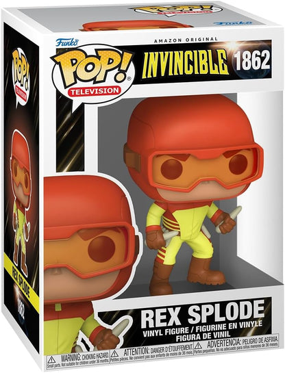 Funko POP! Animation: Invincible- Rex Splode