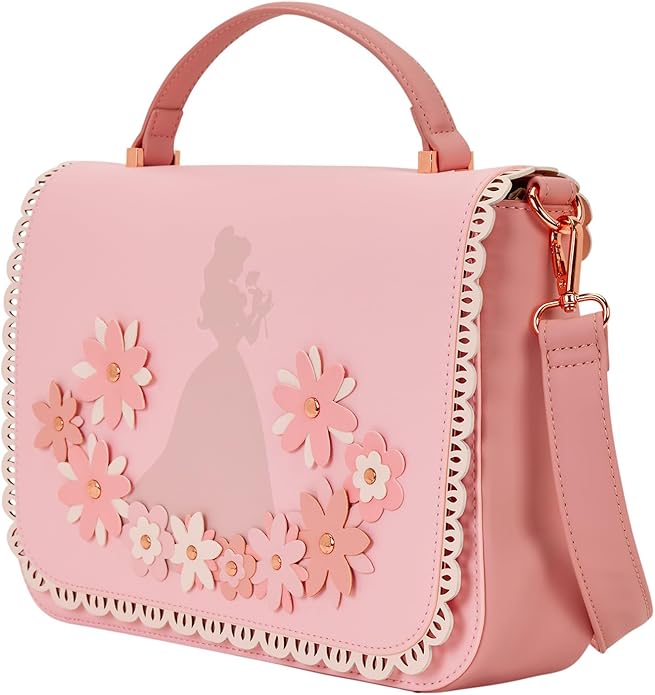 Loungefly Disney Princess Stained Glass Crossbody Bag