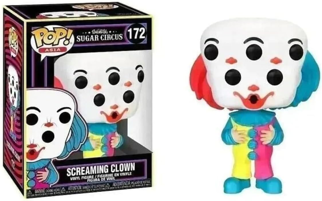 Funko POP Asia - Blacklight Sugar Circus Screaming Clown