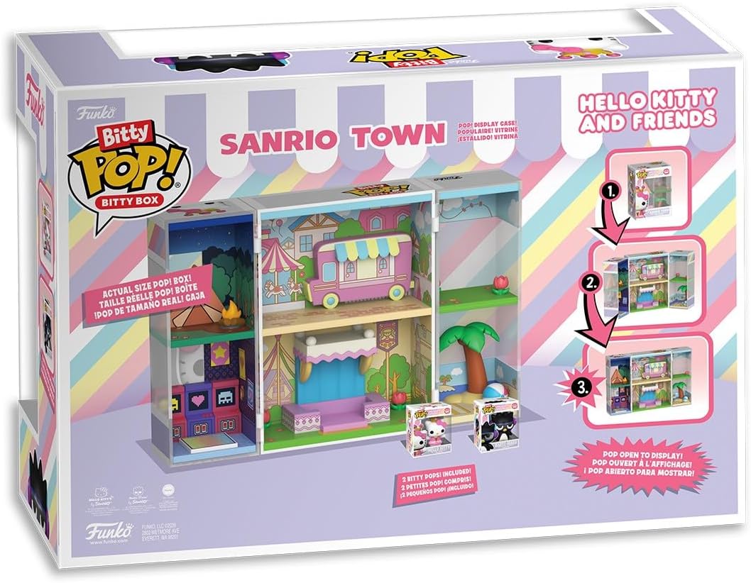 Funko Bitty Boxes: Sanrio Town: Hello Kitty and Badtzmaru