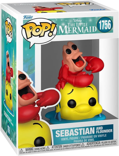 Funko POP! Disney: The Little Mermaid - Sebastian & Flounder