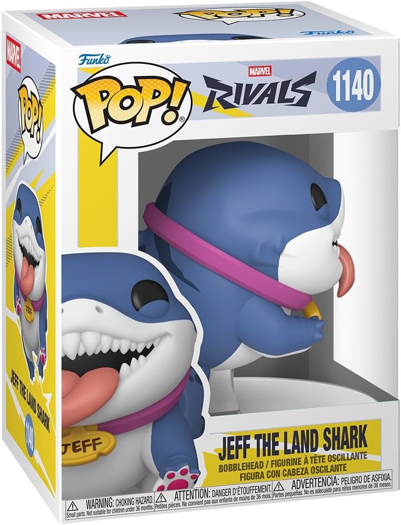 Funko POP! Games: Marvel Rivals - Jeff The Land Shark