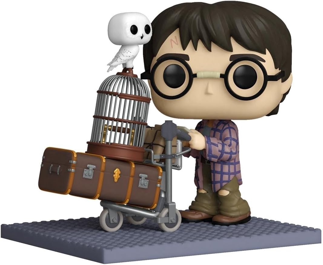Funko POP! Deluxe: HP Anniversary - Harry Potter Pushing Trolley