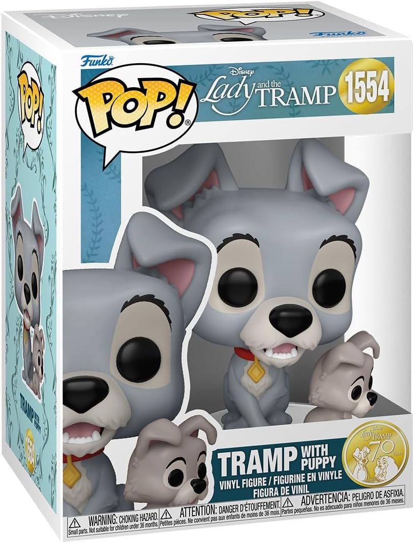 Funko POP! Disney: Lady & the Tramp - Tramp with Puppy